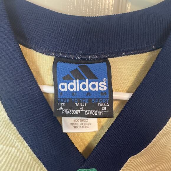 Vintage Y2K Adidas Team Notre Dame Football Jersey #12 Fighting Irish Size XL - Picture 4 of 9